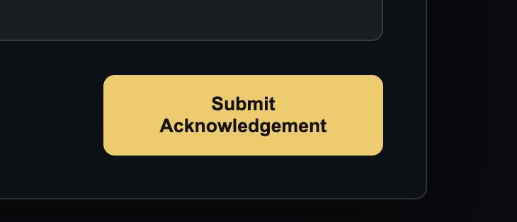 Submit button on the RSC acknowledgement form