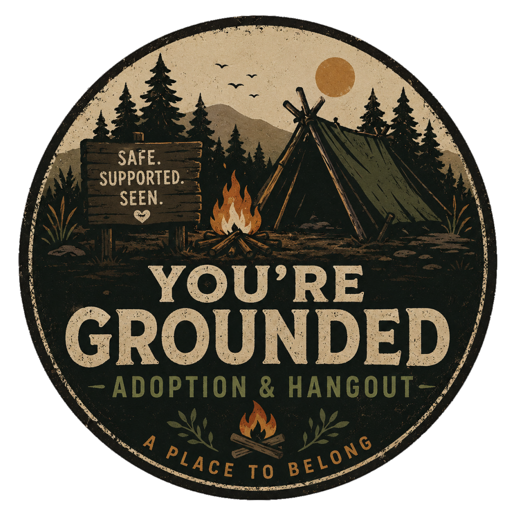 You're Grounded Adoptions logo